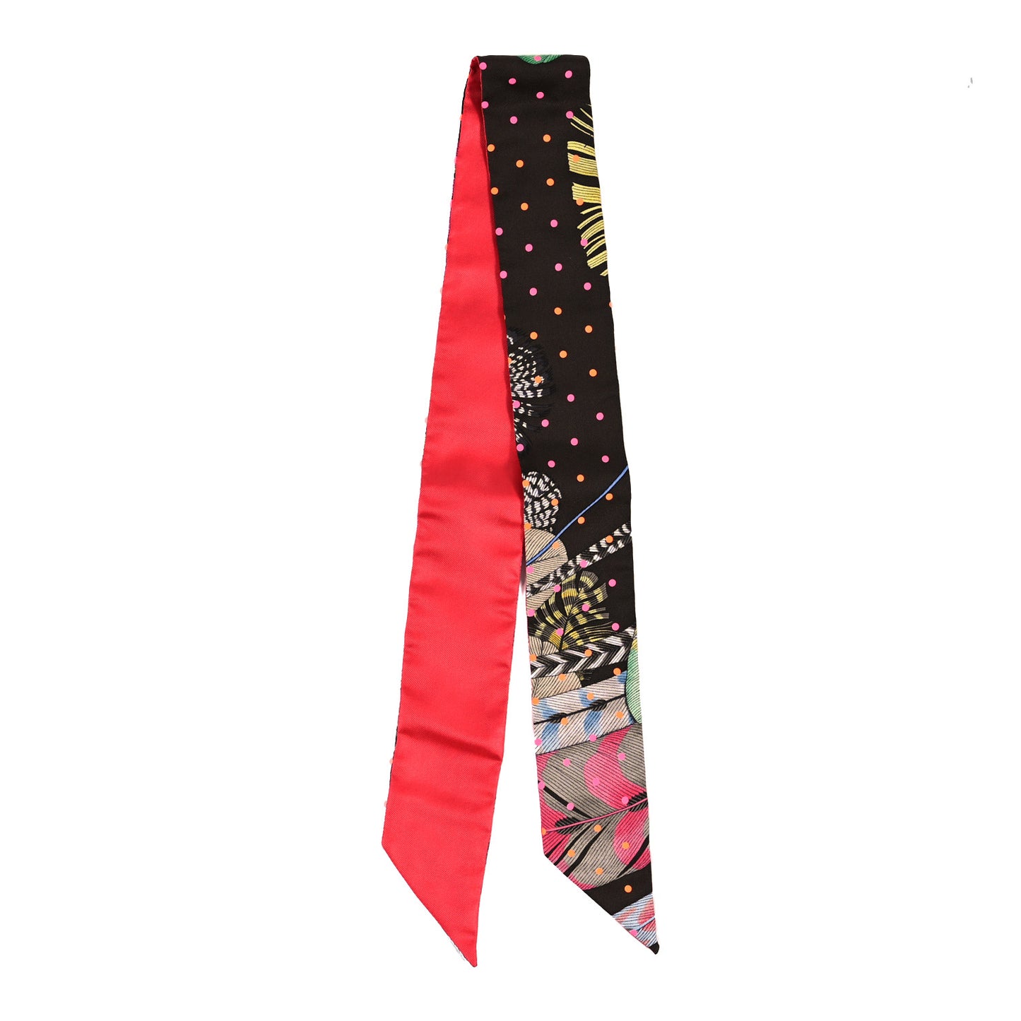 Silk Plumetis Twilly Rose