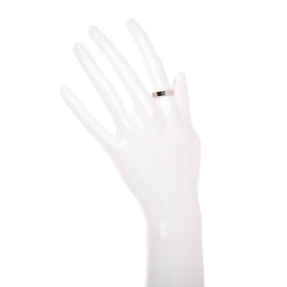 Cartier 18K White Gold 3.5mm LOVE Wedding Band Ring 54 6.75 2 of 5