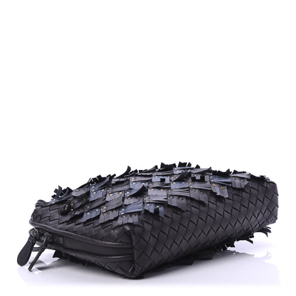 Bottega Veneta Nappa Intrecciato Fringe Studded Nodini Crossbody Messenger Multicolor 5 of 11