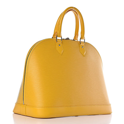 Louis Vuitton Epi Alma GM Citron 3 of 10