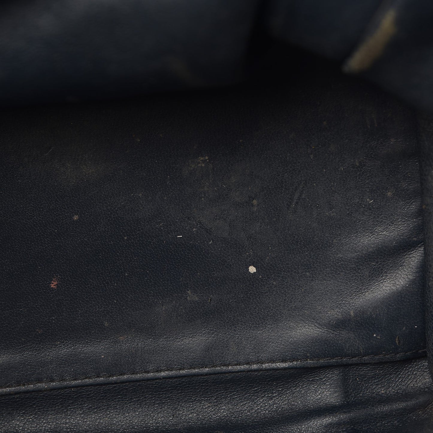 Smooth Calfskin Mini Luggage Navy Blue