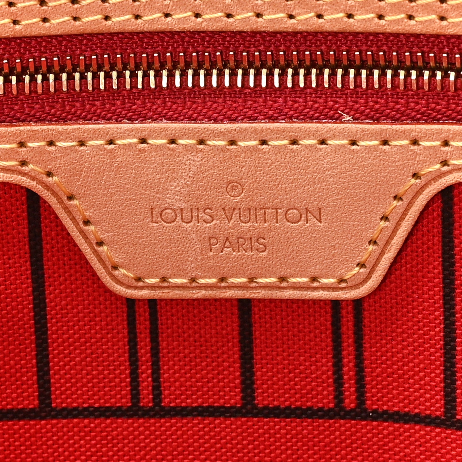 Louis Vuitton Monogram Neo Neverfull MM Cherry 5 of 10