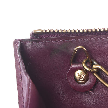 Louis Vuitton Vernis Key Pouch Violet 8 of 9