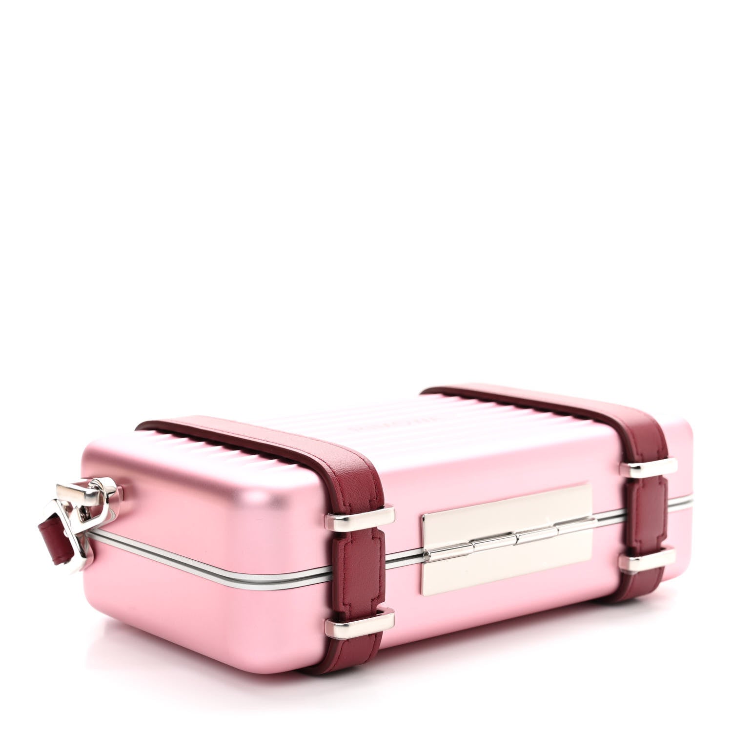 Christian Dior X RIMOWA Aluminum Personal Clutch On Strap Rose 4 of 11