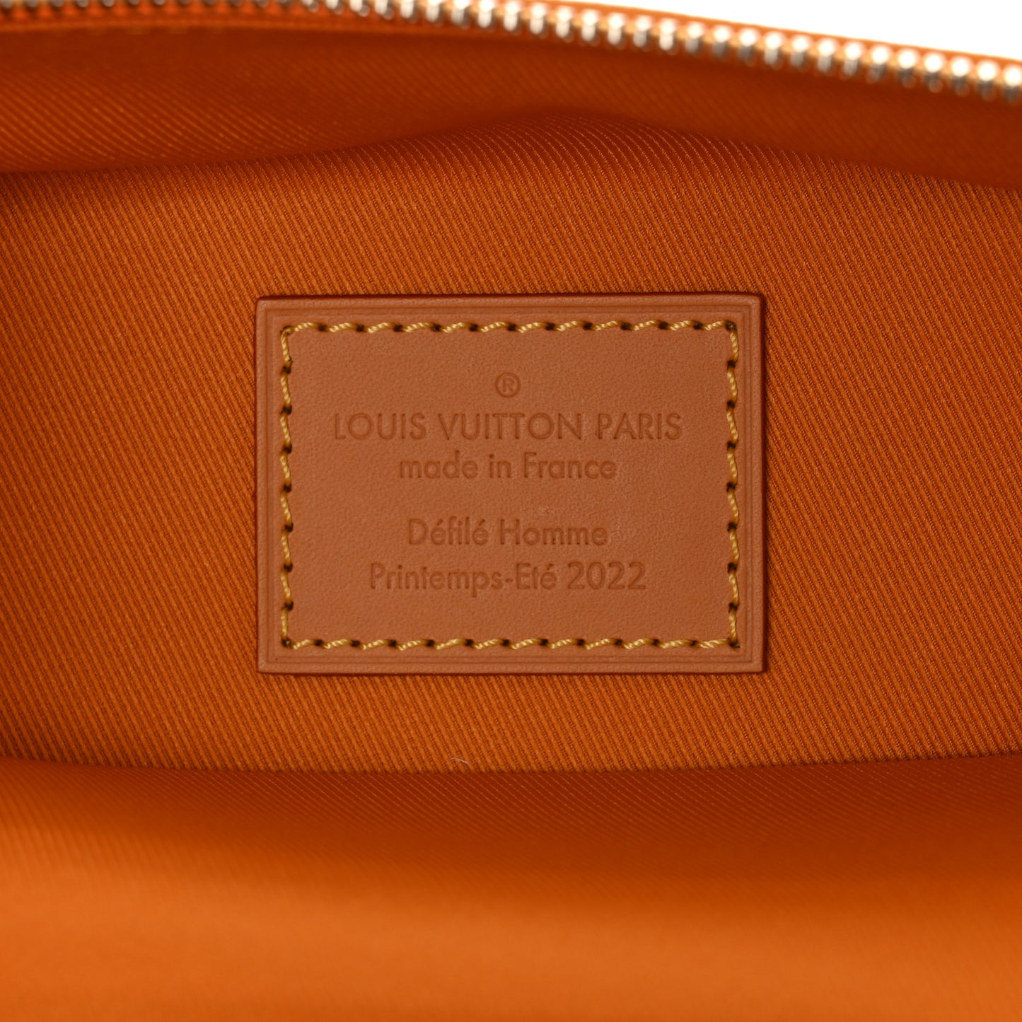 Pochette Trunk Verticale Saffron