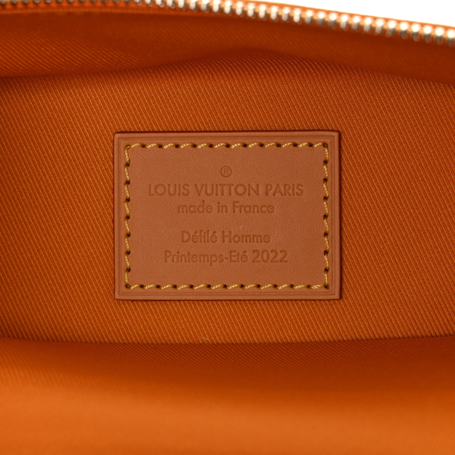 Louis Vuitton Pochette Trunk Verticale Saffron 5 of 9