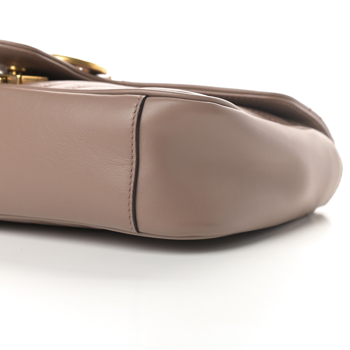 Calfskin Matelasse Small GG Marmont Shoulder Bag Porcelain Rose