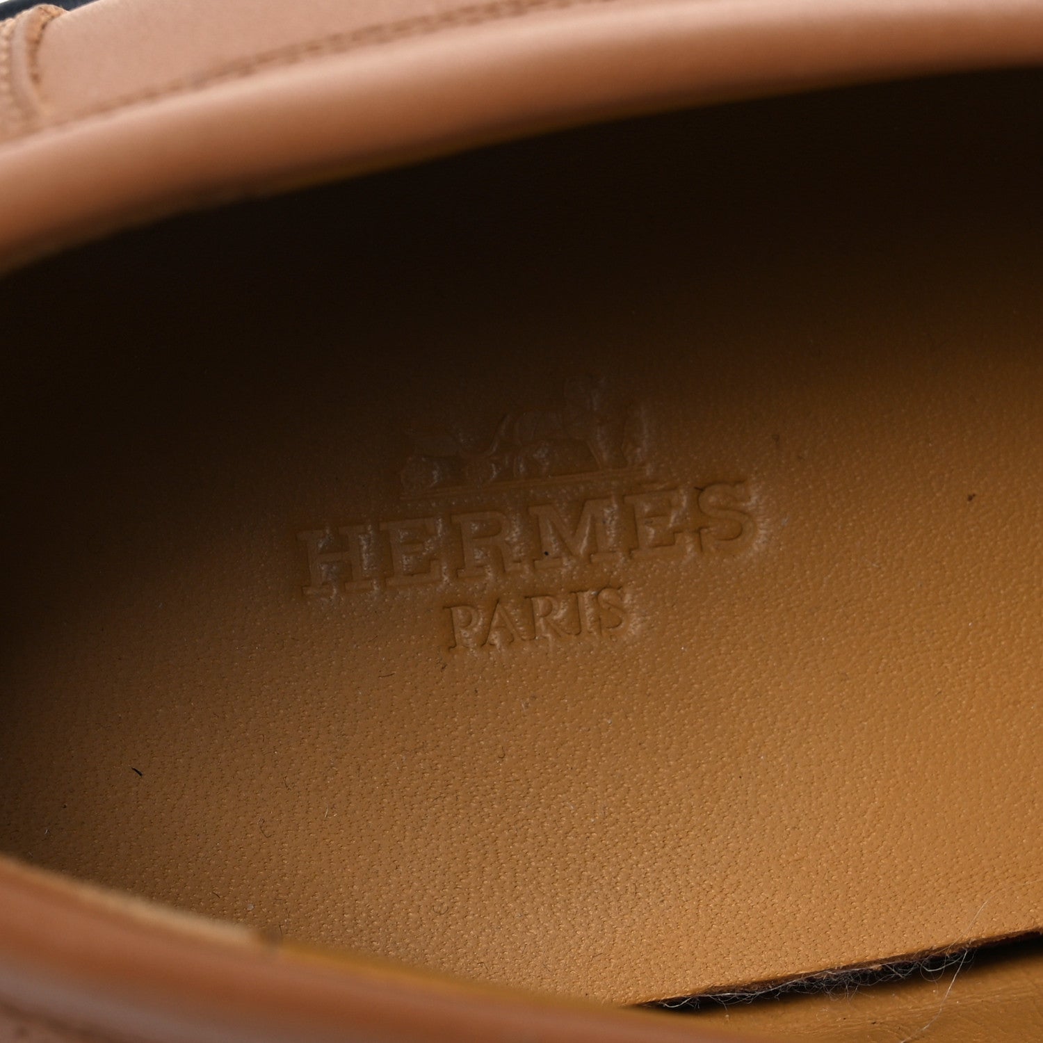 Hermes Calfskin Shearling Icone Loafers 41 Naturel Ecru 8 of 15