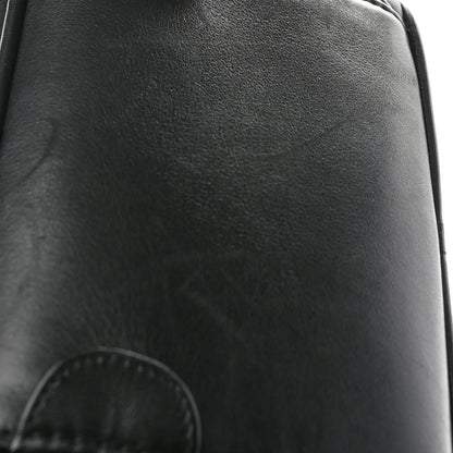 Chanel Lambskin Vanity Cosmetic Case Black 10 of 11