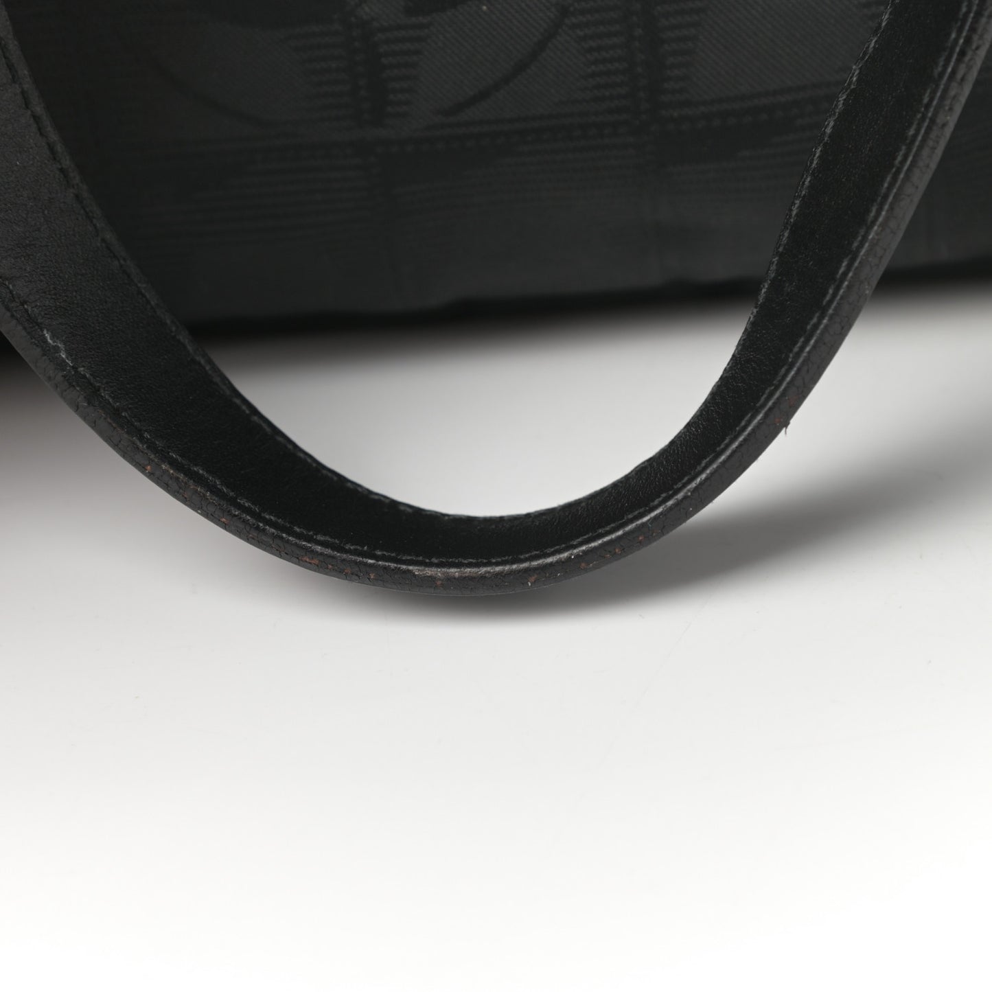 Nylon Travel Bowler Black