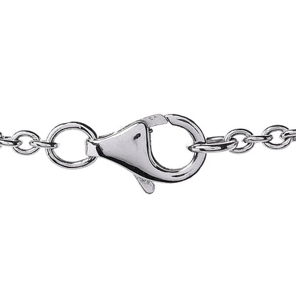 Cartier 18K White Gold Interlocking LOVE Necklace 5 of 7