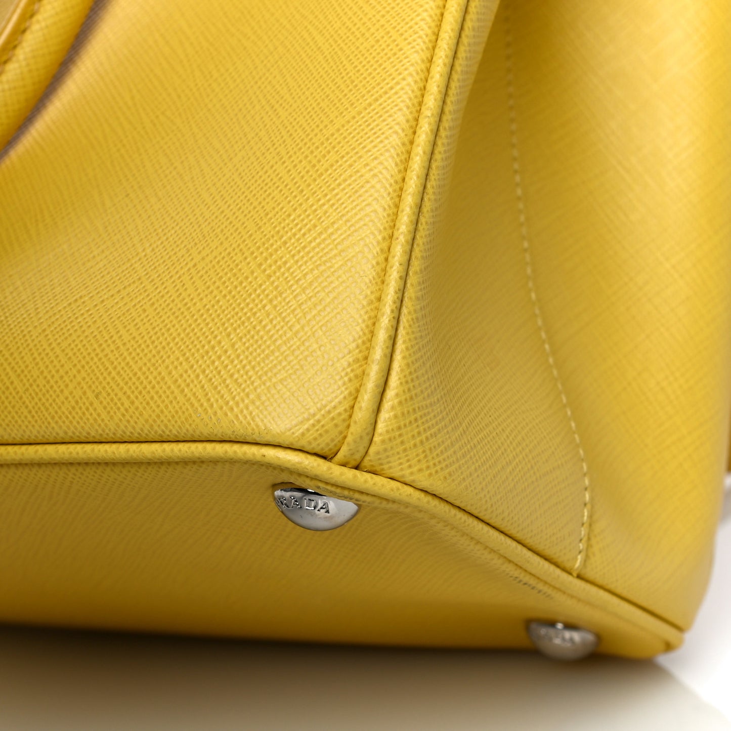 Saffiano Small Galleria Double Zip Tote Soleil