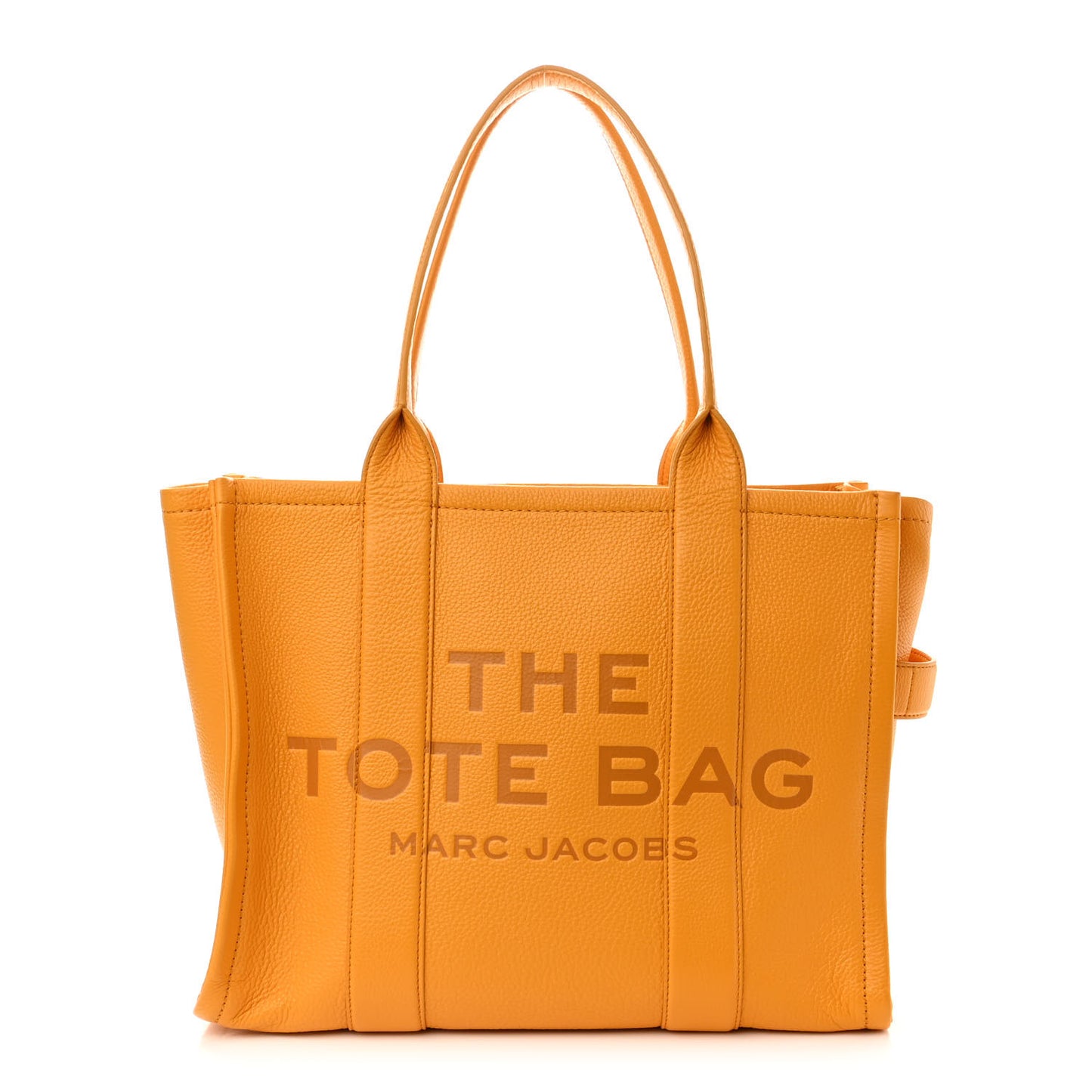 Grained Calfskin Large The Tote Bag Artisan Gold