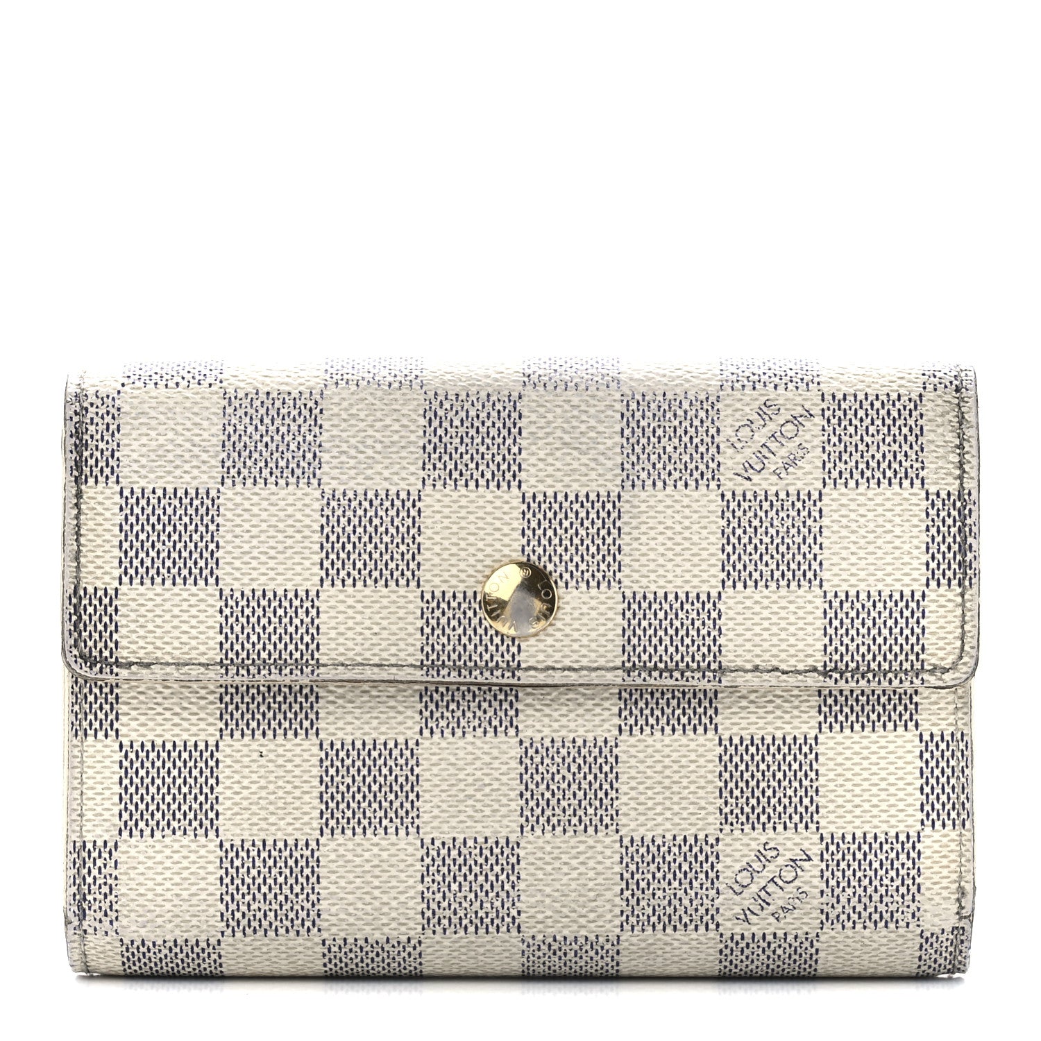 Louis Vuitton Damier Azur Alexandra Wallet 1 of 14