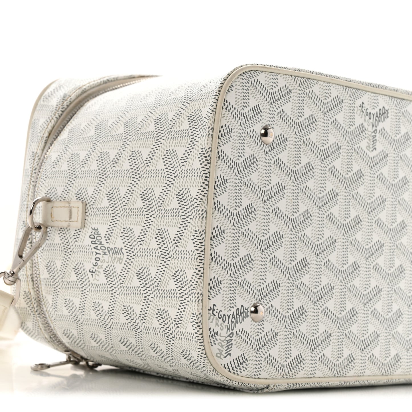 Goyardine Muse Vanity Case White