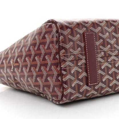Goyard Goyardine Rouette PM Burgundy 8 of 10