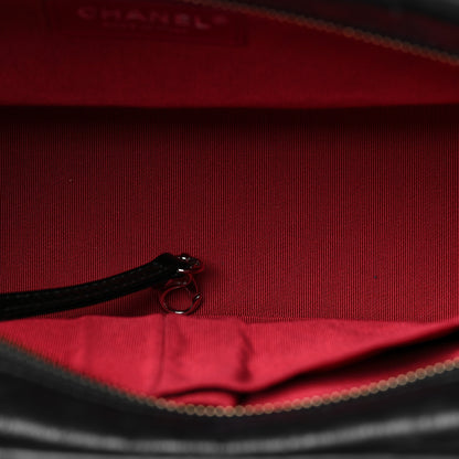 Chanel Aged Calfskin Quilted Medium Gabrielle Hobo Black 5 of 7