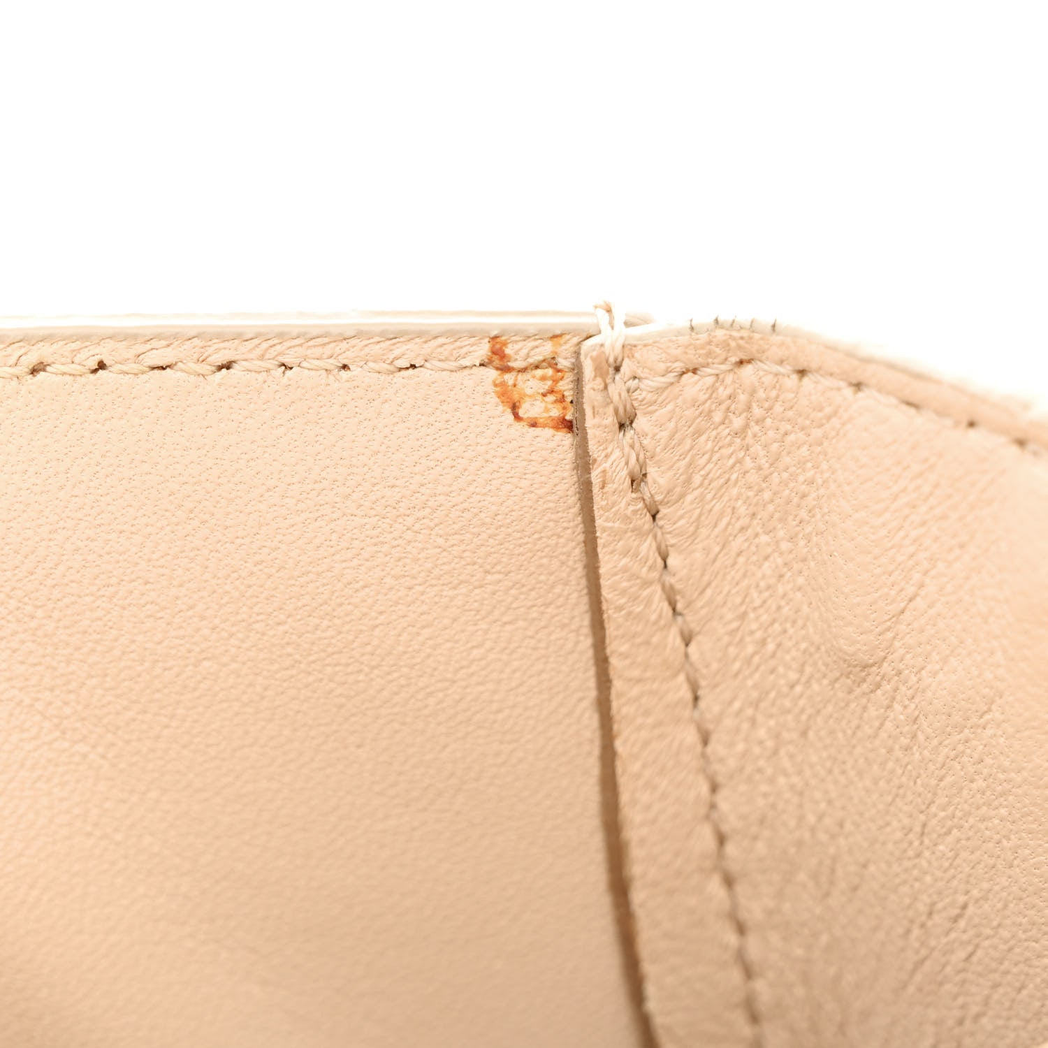Celine Grained Calfskin Medium Trotteur Light Taupe 8 of 11