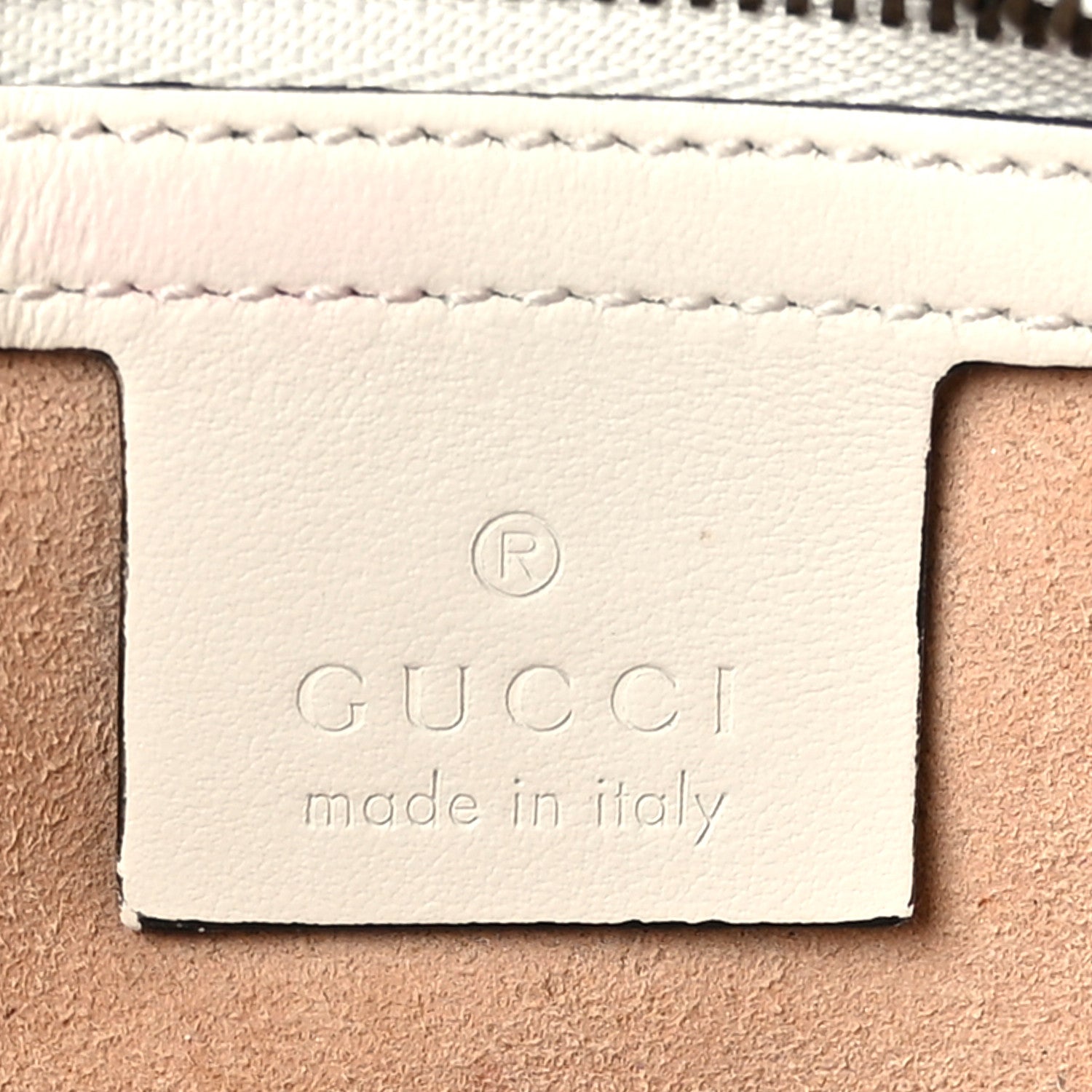 Gucci Calfskin Matelasse Small GG Marmont Shoulder Bag White 7 of 10
