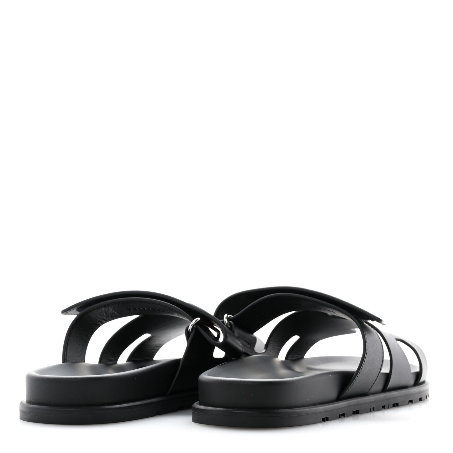 Calfskin Mens Chypre Sandals 42.5 Black