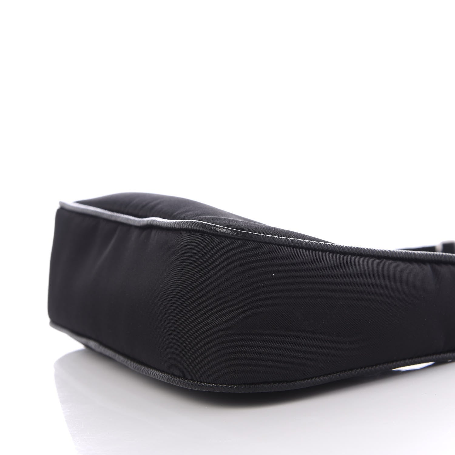 Prada Tessuto Nylon Mini Re-Edition 2000 Shoulder Bag Black 7 of 8
