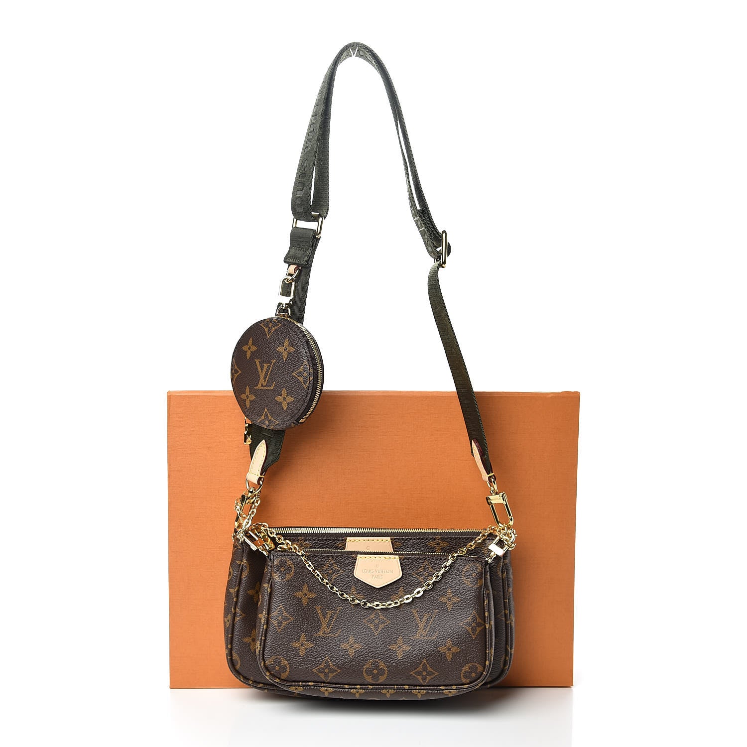 Louis Vuitton Monogram Multi Pochette Accessories Kaki 15 of 15