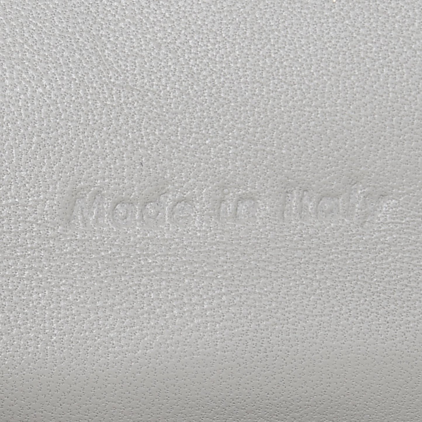 Grained Calfskin Small Trotteur White