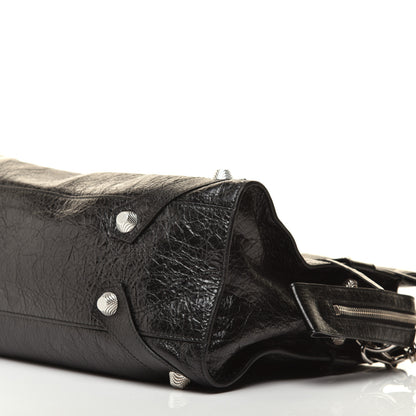Balenciaga Agneau Giant 12 Silver Hardware Mute City Black 9 of 9