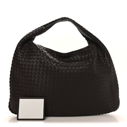 Bottega Veneta Nappa Intrecciato Medium Veneta Hobo Ebano 3 of 10