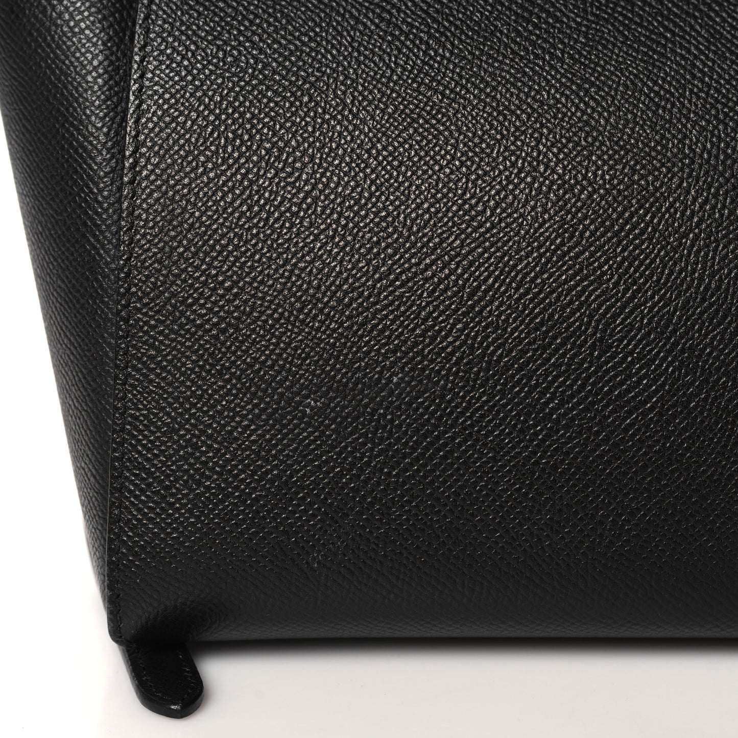 Grained Calfskin Nano Belt Bag Black