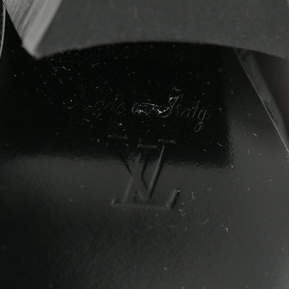 Louis Vuitton Calfskin Monogram Patti Wedge Tall Boots 36 Black 7 of 7