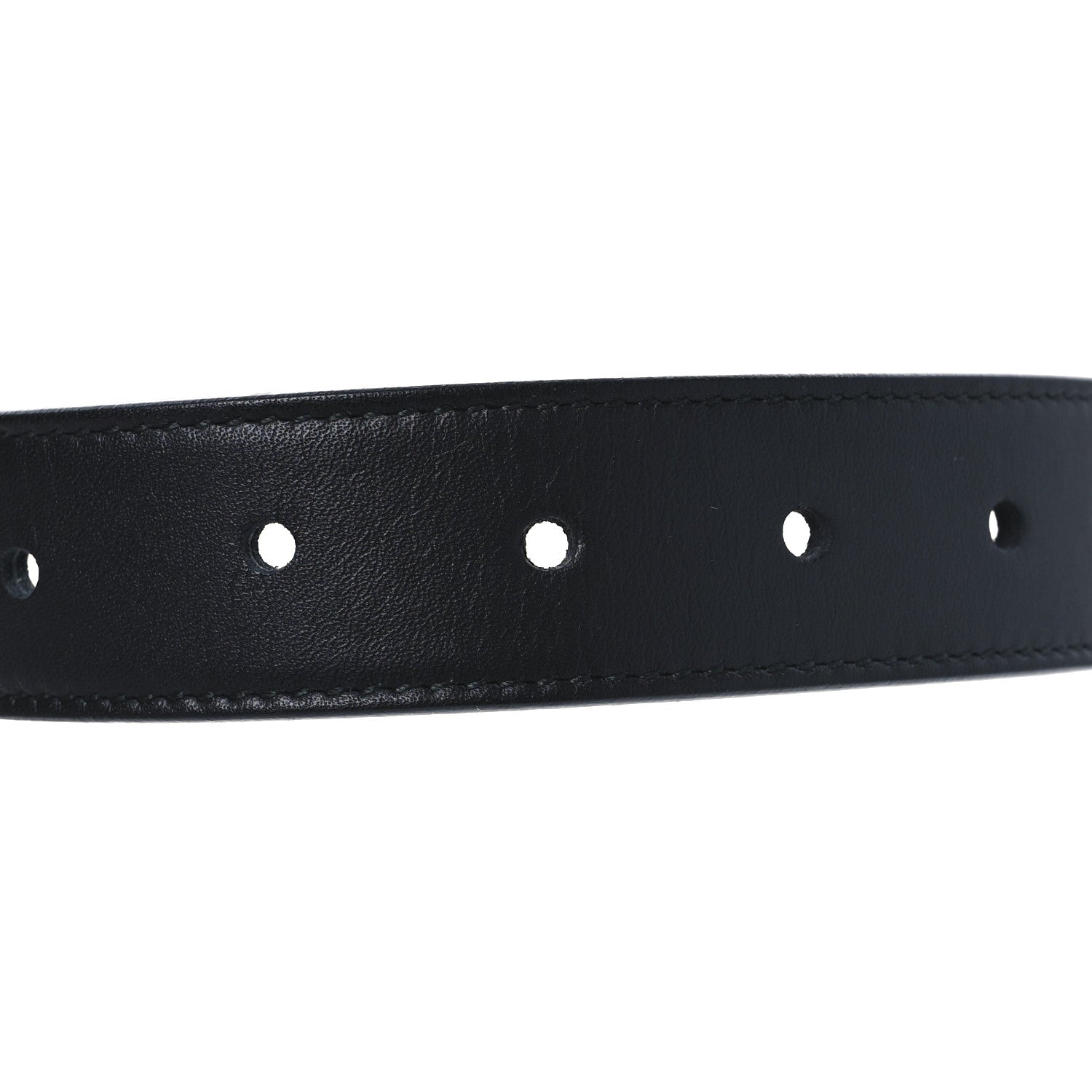 Gucci Calfskin Horsebit Belt 90 36 Black 3 of 5