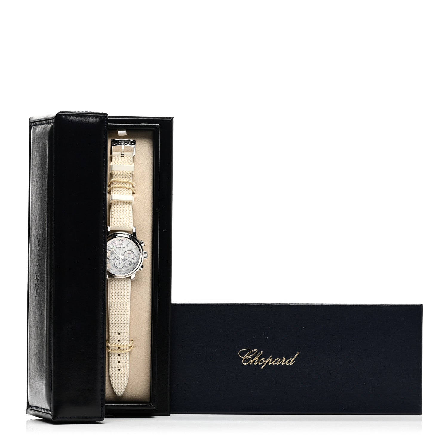 Chopard Stainless Steel Rubber Mother of Pearl 42mm 1000 Mille Miglia Chronograph Automatic Watch 5 of 5
