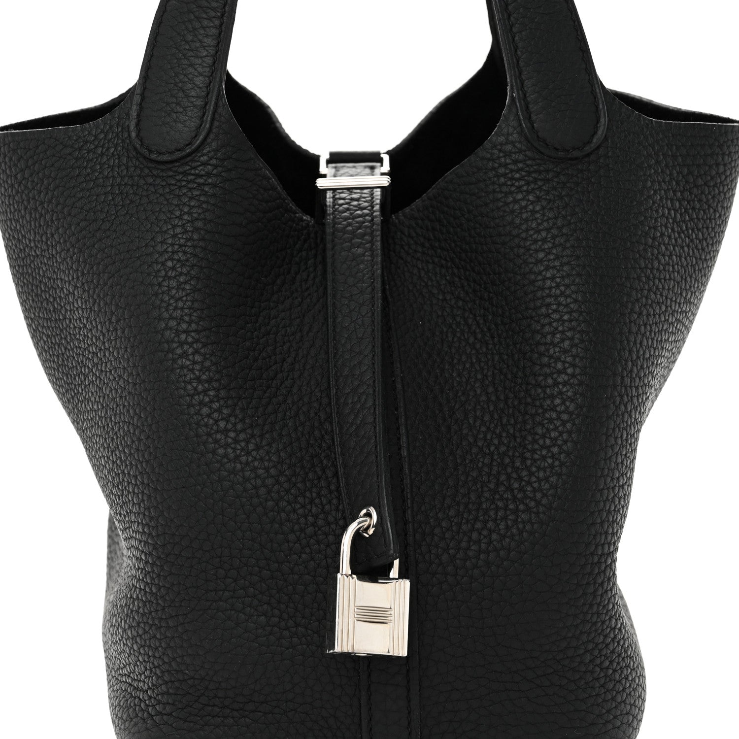 Hermes Taurillon Clemence Picotin Lock 18 PM Black 8 of 10