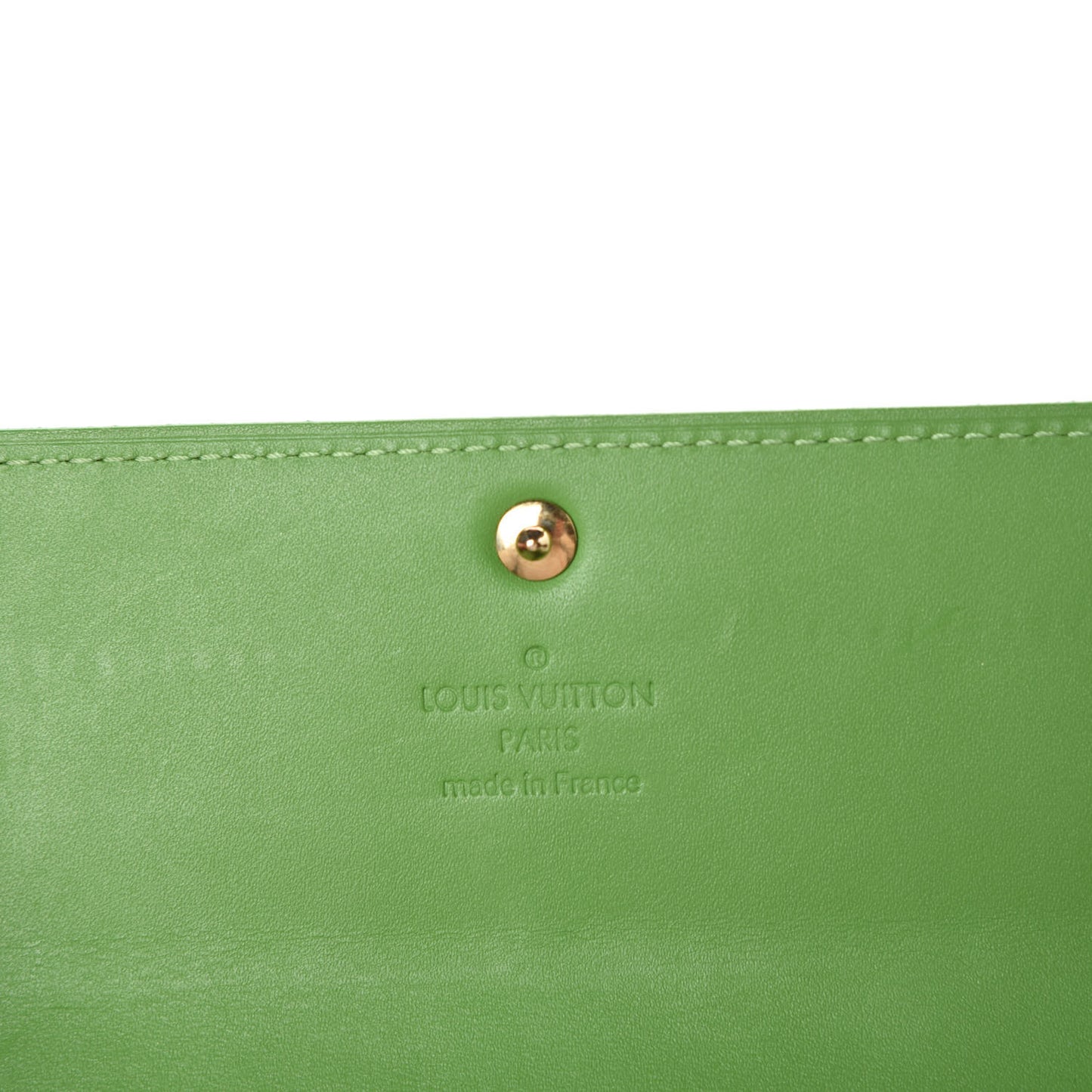 Vernis Sarah Wallet Vert Tonic