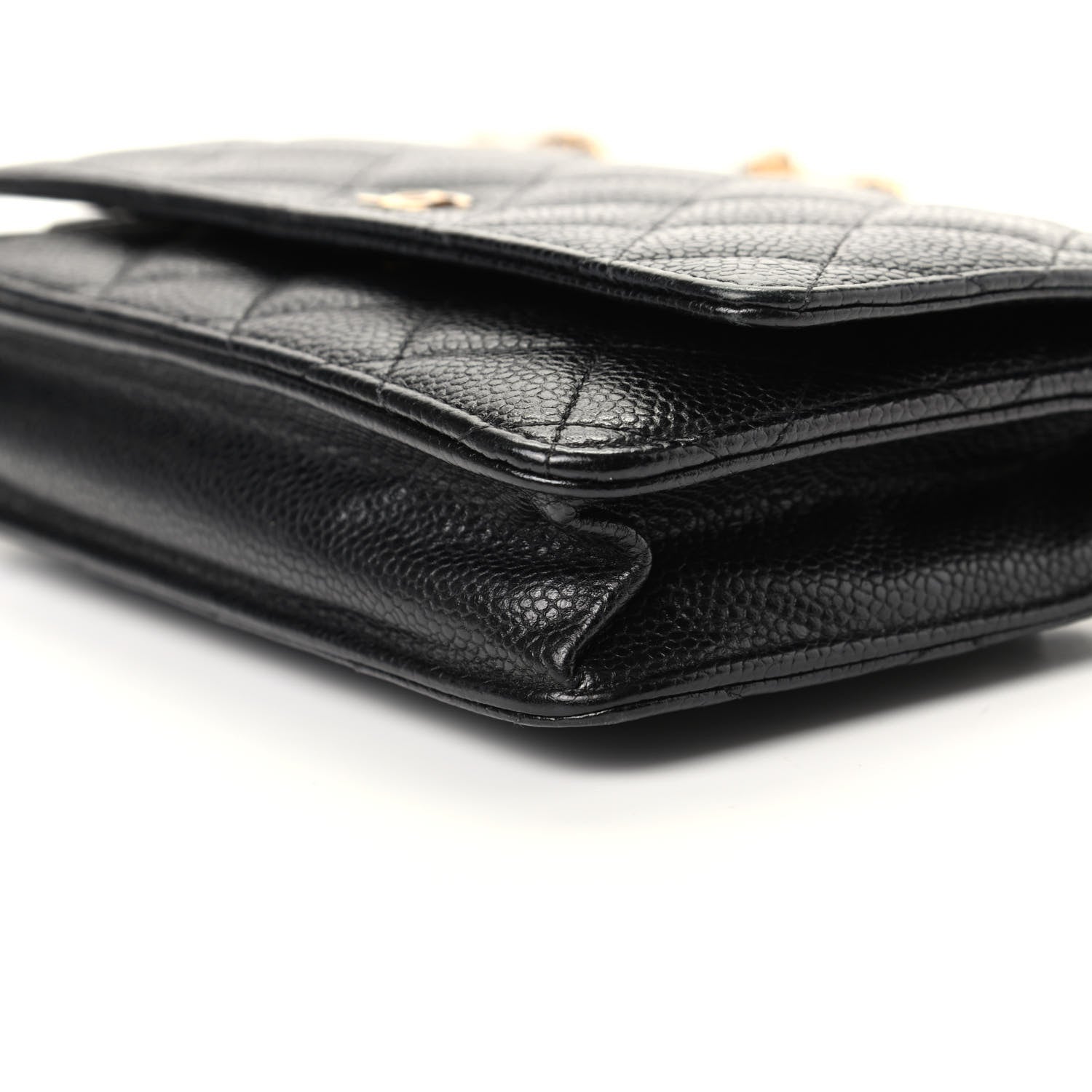Chanel Caviar Quilted Wallet On Chain WOC Black 7 of 10