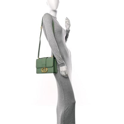 Christian Dior Smooth Calfskin 30 Montaigne Flap Bag Mint Green 2 of 11
