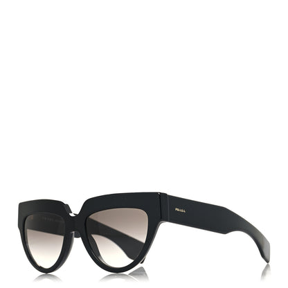 Prada Cat Eye Sunglasses SPR 29P Black 1 of 7