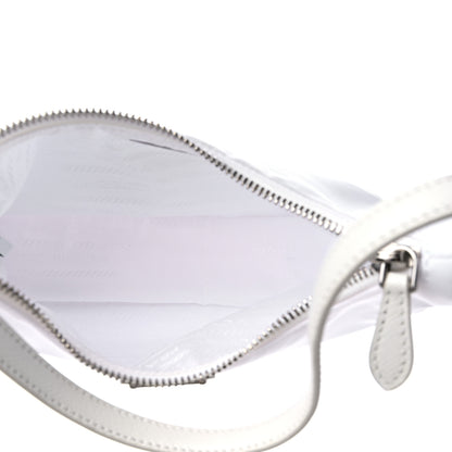 Prada Re-Nylon Saffiano Mini Re-Edition 2005 Bag White 5 of 9