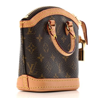 Louis Vuitton Mini Monogram Lockit Bag Charm 4 of 5