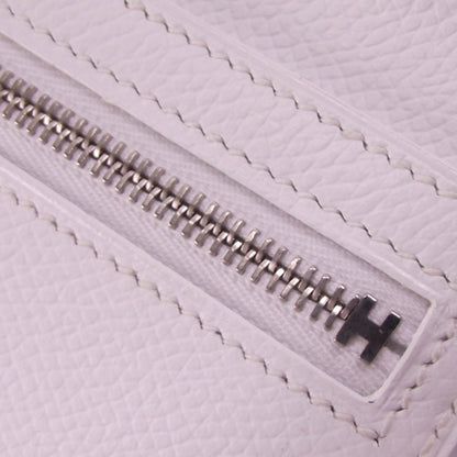 Hermes Epsom Leather Bearn Bi-Fold Wallet White 10 of 11