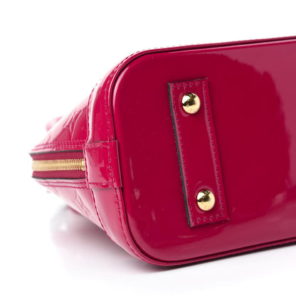 Louis Vuitton Vernis Alma BB Rose Indien 9 of 10
