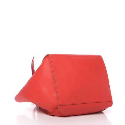 Celine Smooth Calfskin Small Big Bag Red 4 of 10
