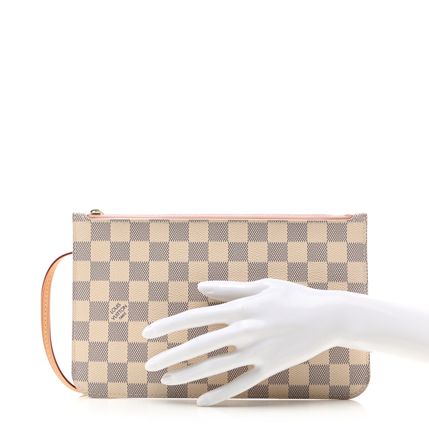 Damier Azur Neverfull MM GM Pochette Rose Ballerine