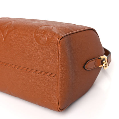 Louis Vuitton Empreinte Monogram Giant Speedy Bandouliere 25 Cognac 8 of 8
