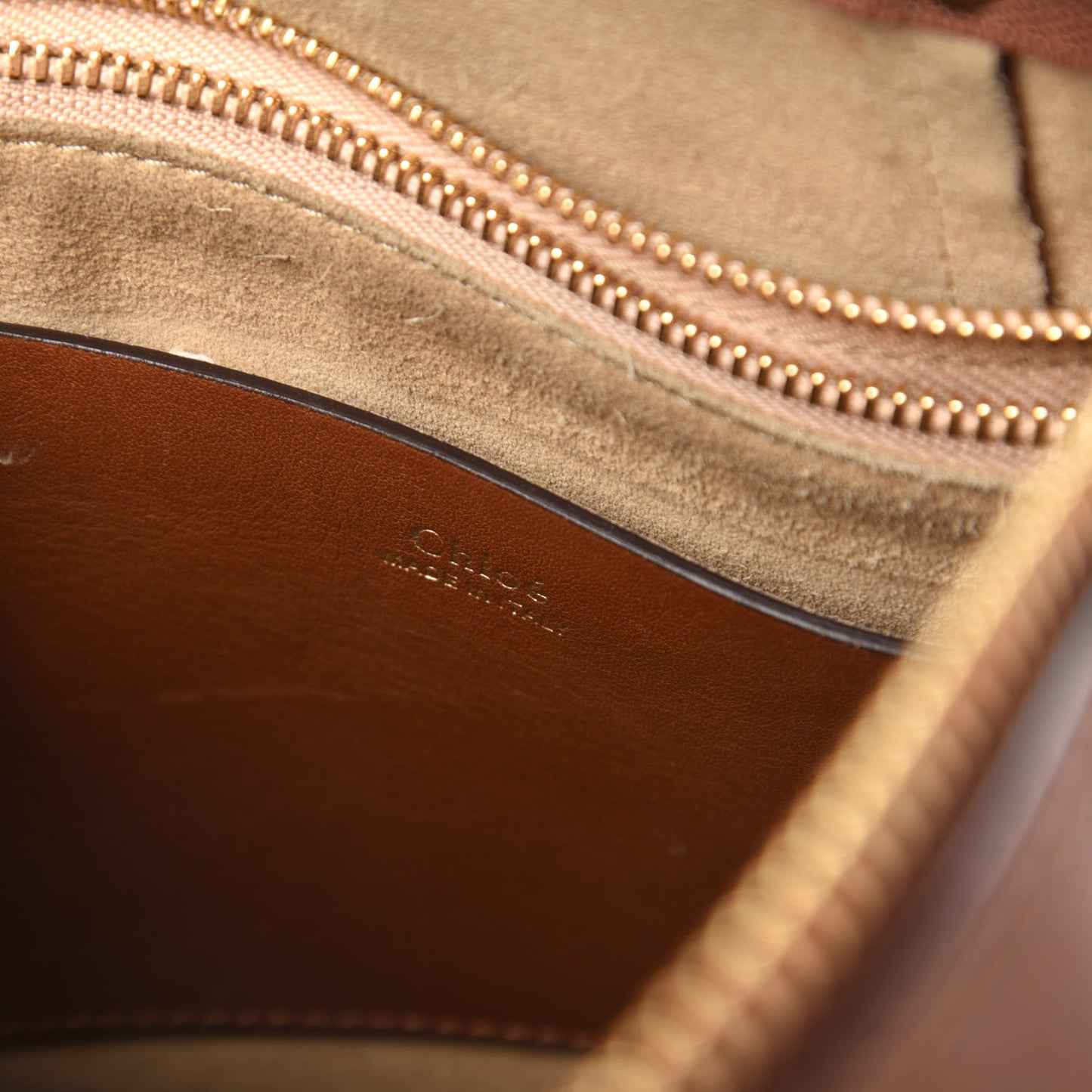 Calfskin Small Hayley Hobo Tan