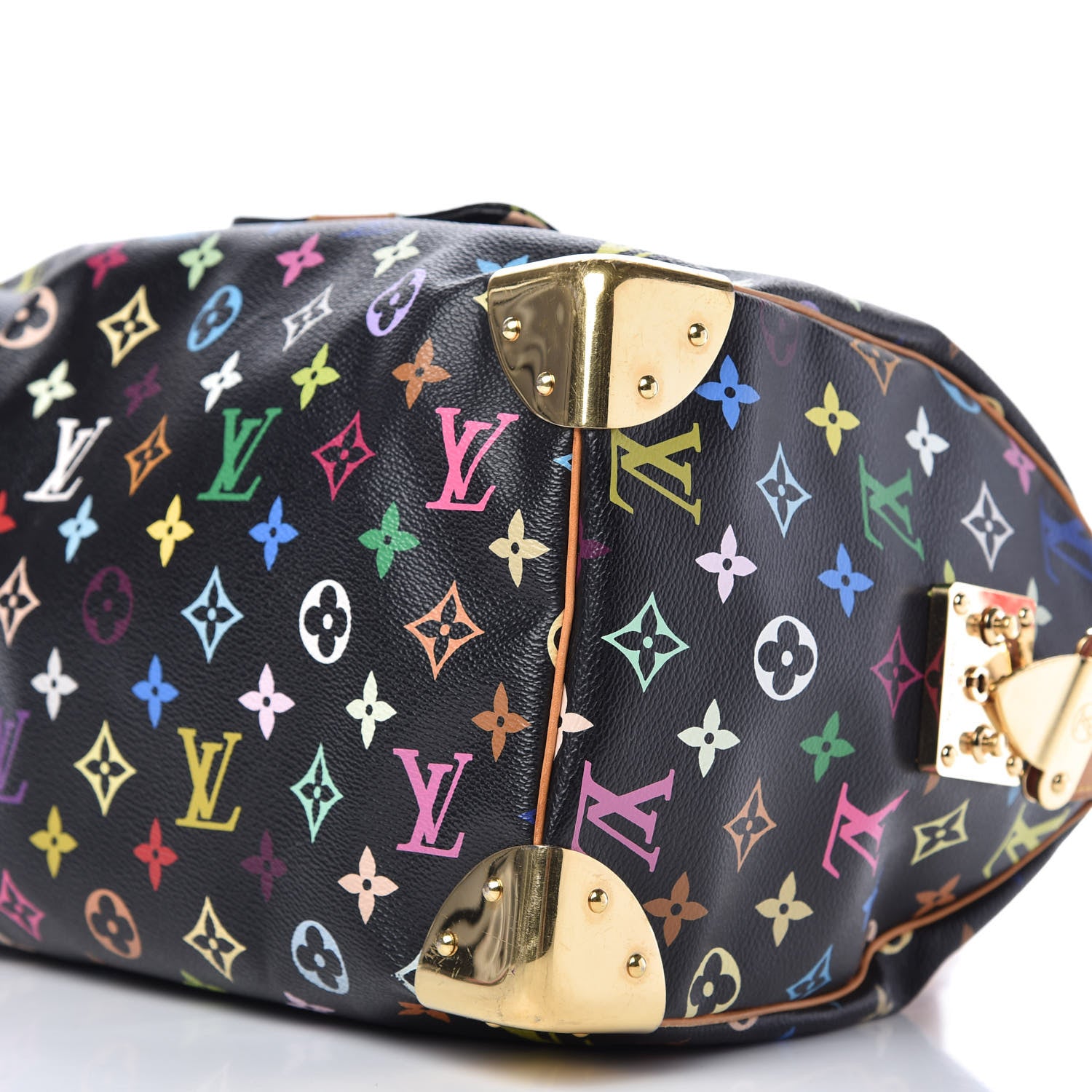 Louis Vuitton Monogram Multicolor Speedy 30 Black 7 of 9