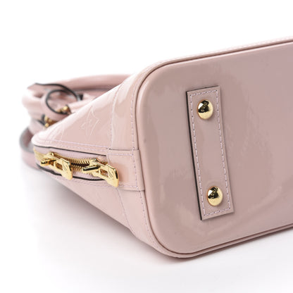Louis Vuitton Vernis Alma BB Rose Ballerine 6 of 11