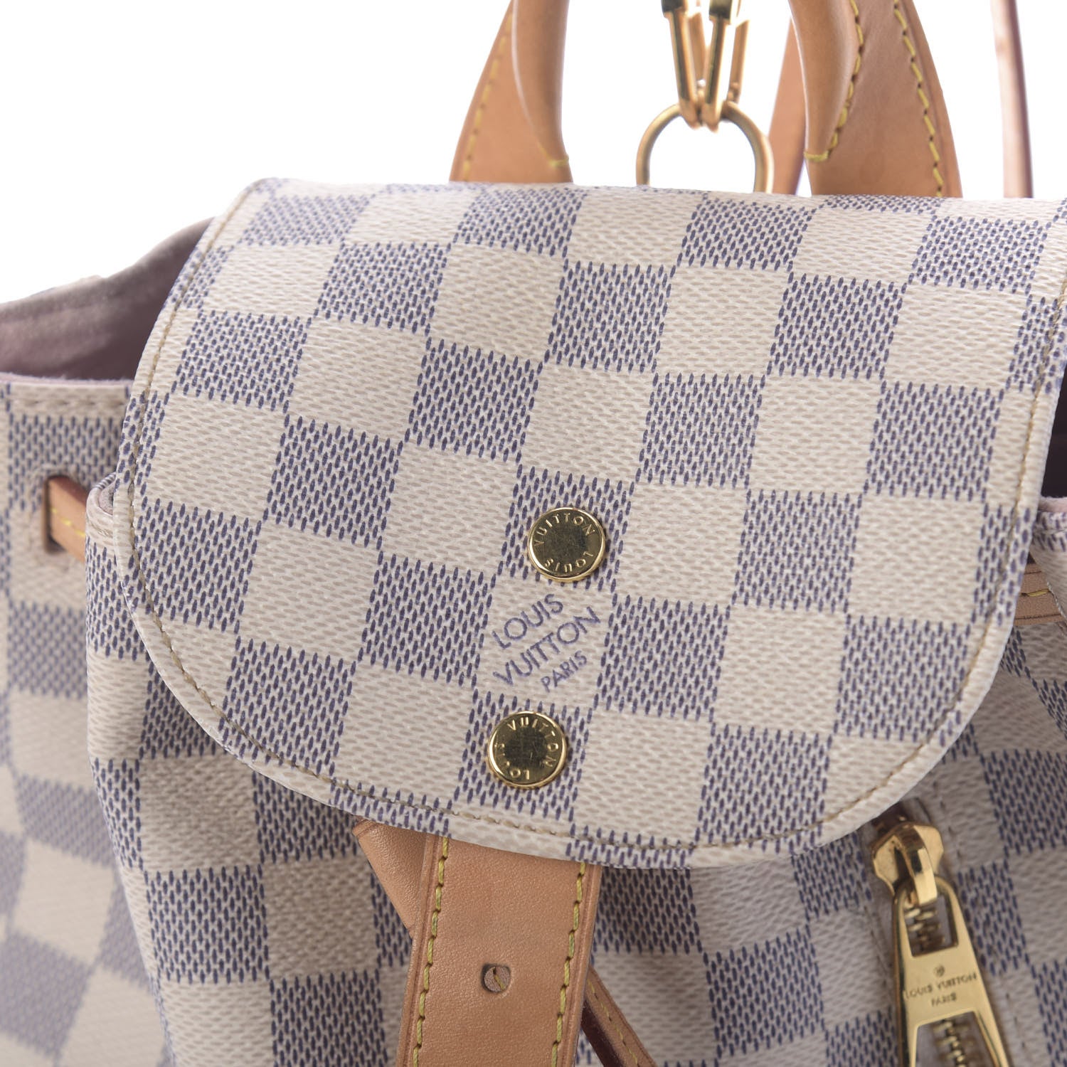 Louis Vuitton Damier Azur Sperone BB Backpack 8 of 10