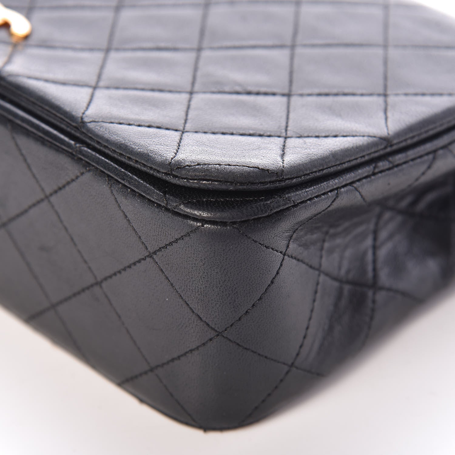 Chanel Lambskin Quilted Small Single Flap Black 14 of 17
